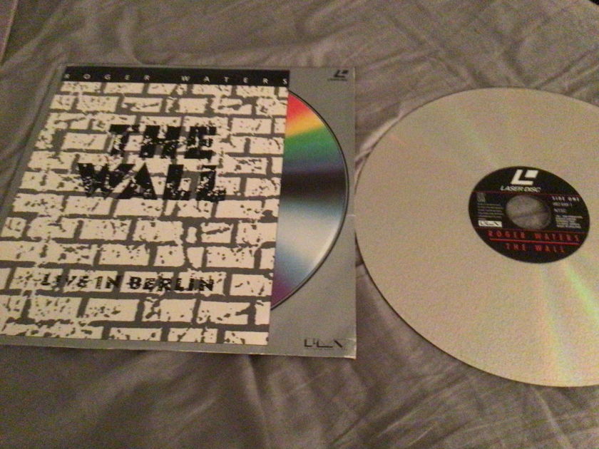 Roger Waters Laserdisc LD The Wall Live In Berlin