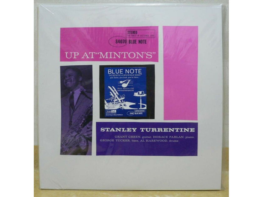 stanley turrentine -  up at minton's vol.2 / Music Matters 45RPM 2LP Out of Print Opeing  bid lowered 25.00