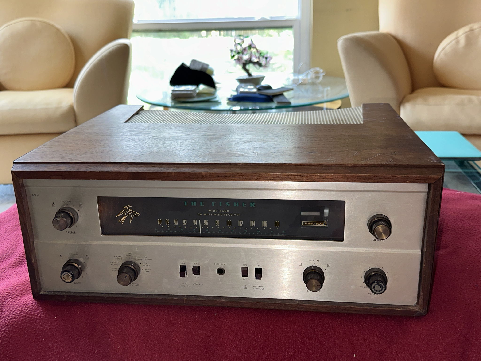 Vintage Fisher 400 Tube Integrated Amp