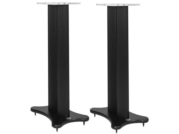 Solid Tech RADIUS Speaker Stands - Black/Black (720mm/2...