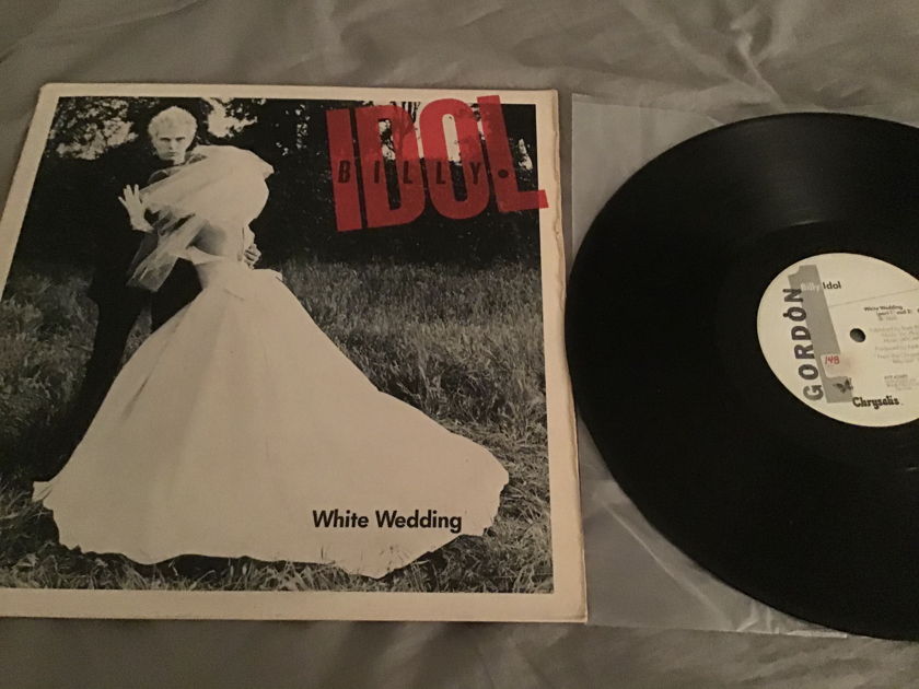 Billy Idol White Wedding Parts 1 & 2 Chrysalis Records 12 Inch