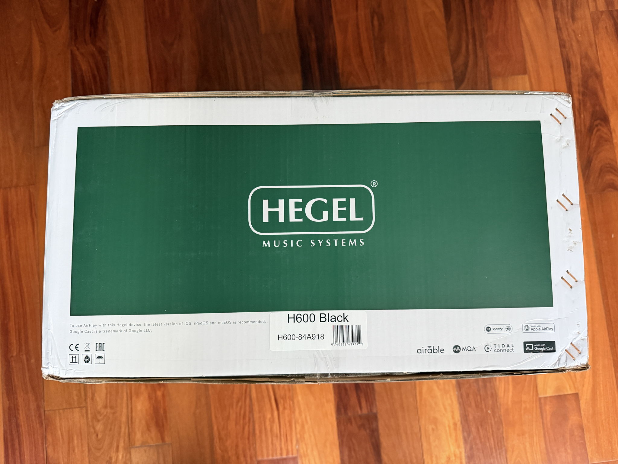 HEGEL H600 BRAND NEW W/FREE SHIPPING (USA ONLY)