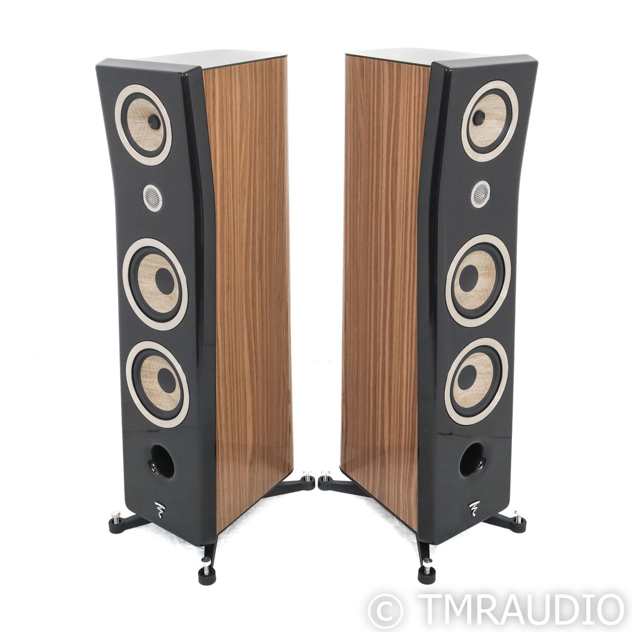 Focal Kanta No. 3 Floorstanding Speakers; Black & Walnu... 4