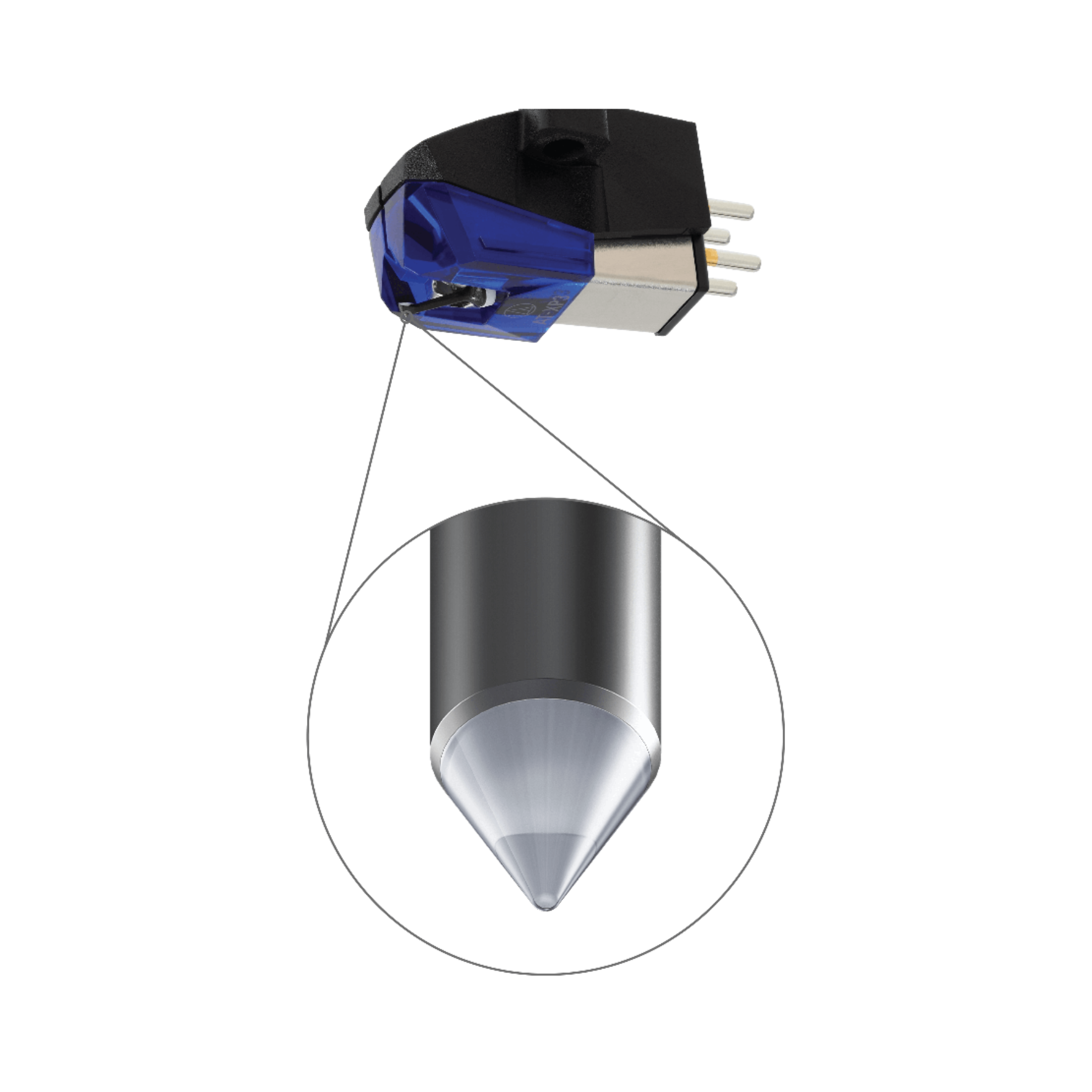 Audio Technica AT-XP3/H Headshell and Dual MM Cartridge... 2