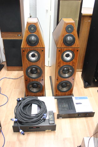 Genesis V (5) Speakers in Good Condition w/ Amp (Not wo...
