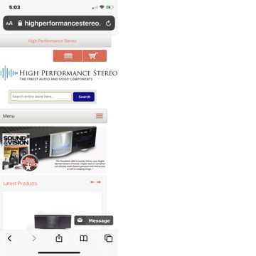Over 1700 High End Items listed at HIGHPERFORMANCESTERE...