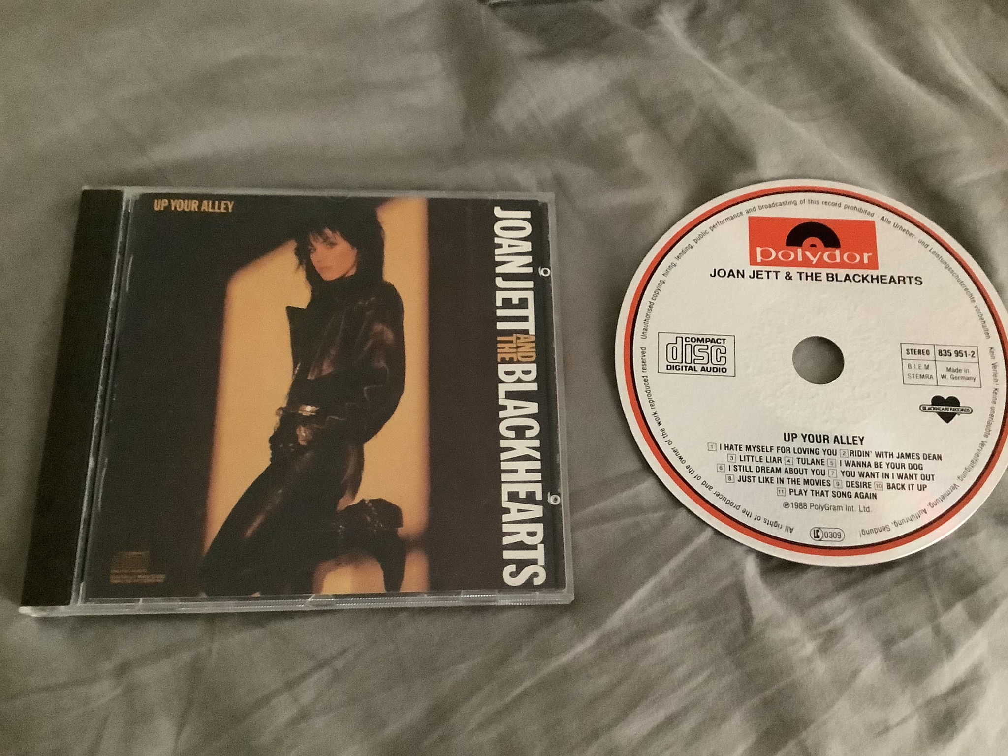 Joan Jett Polydor West Germany  Up Your Alley