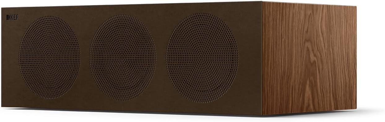 KEF R2 Meta Center channel speaker (Walnut) #1509 2