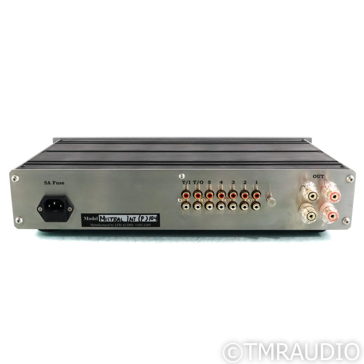 LFD Audio Mistral Plus rear panel