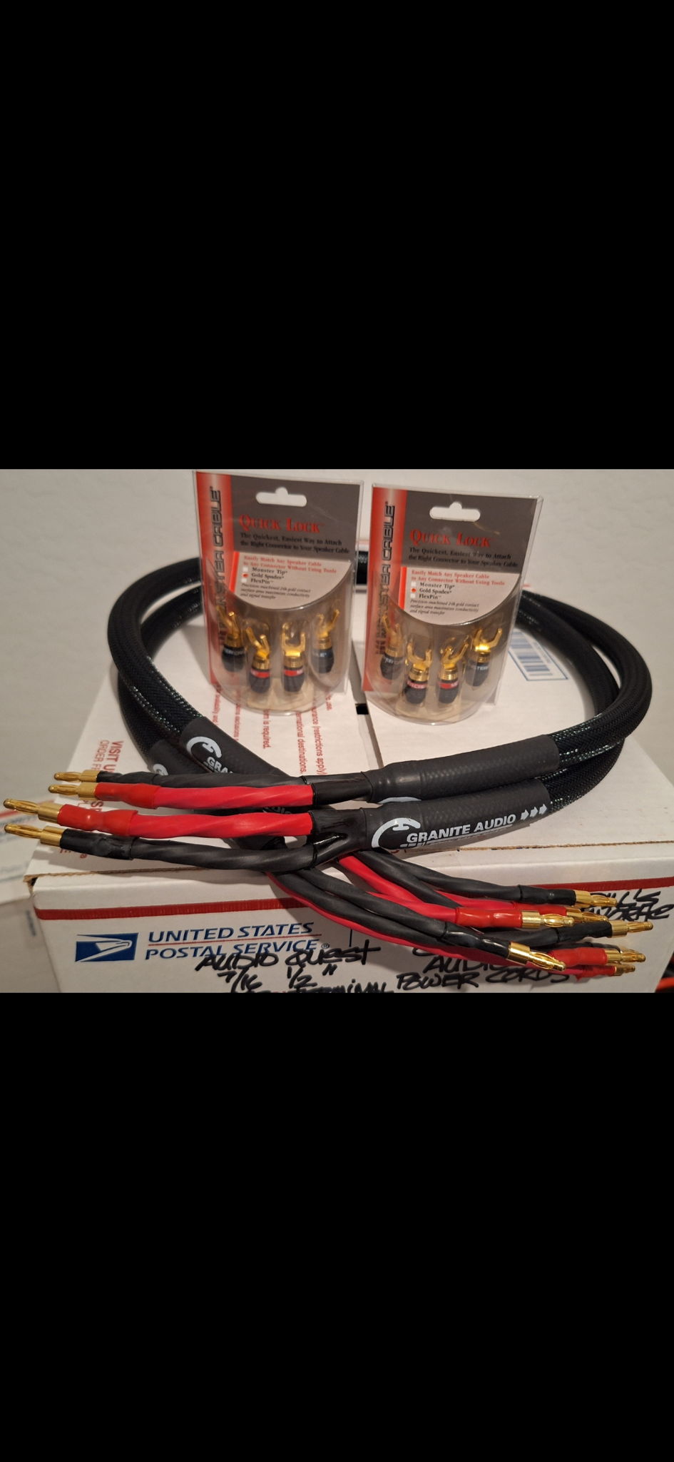 Granite Audio BIWIRE SPEAKER CABLES $479 Don Hoglund's ... 4