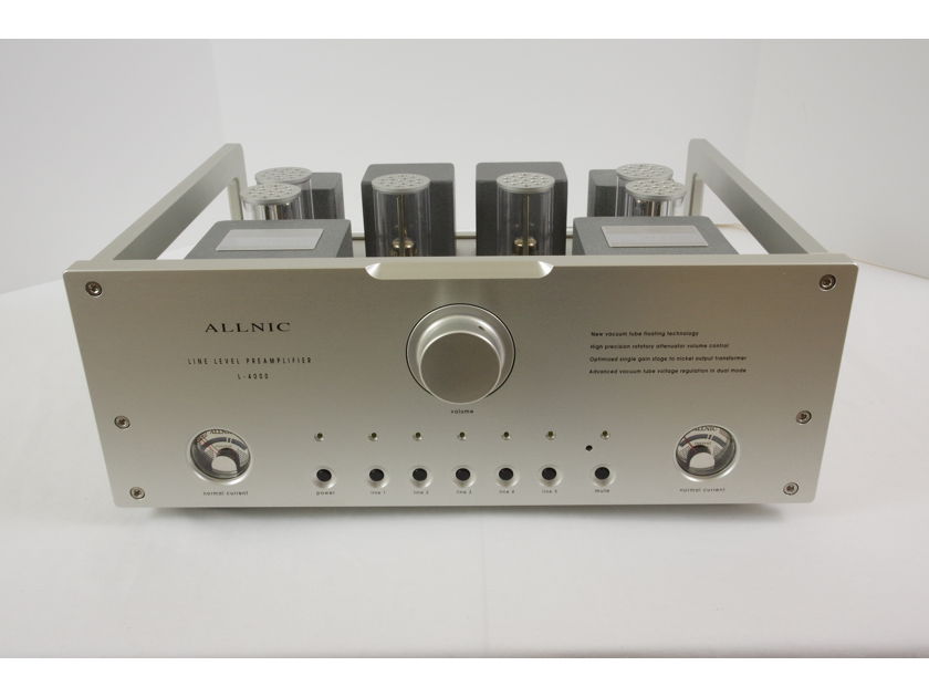Allnic Audio L4000 MK2 Tube Preamp With Upgrade Transformers Excellent Condition