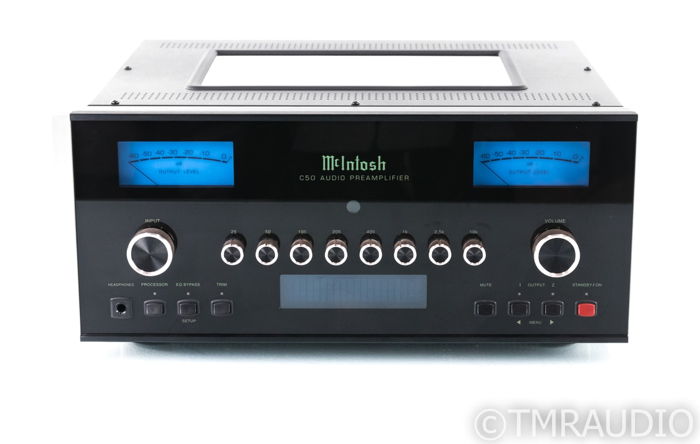 McIntosh C50 Stereo Preamplifier; C-50; Remote; MM/MC P...