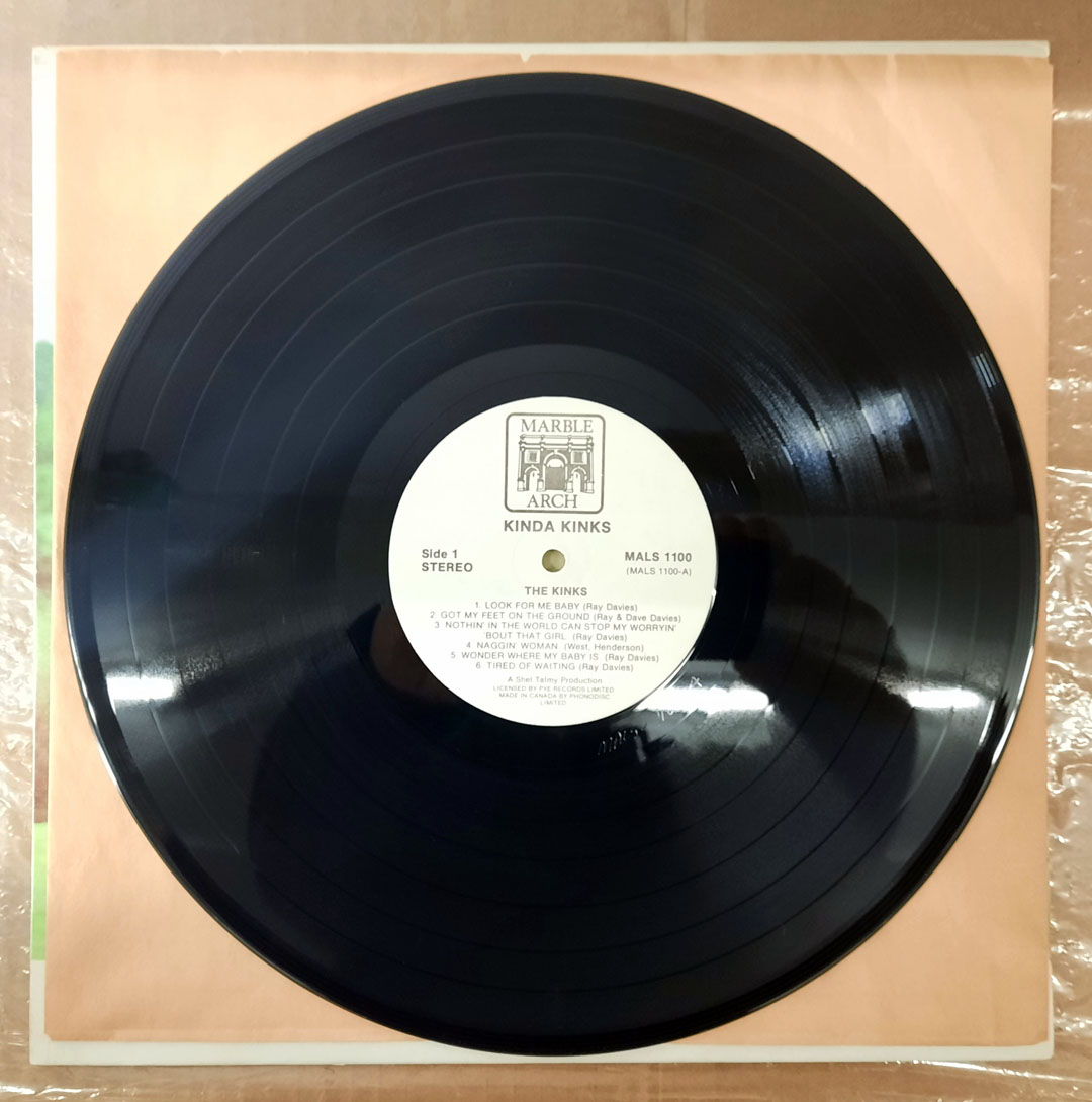 The Kinks – Kinda Kinks NM REISSUE VINYL LP CANADA Marb... 5