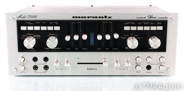 Marantz Model 3800 Vintage Stereo Preamplifier; MM Phon...