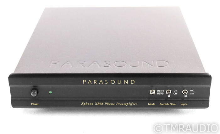 Parasound Zphono XRM MM / MC Phono Preamplifier; Black ...