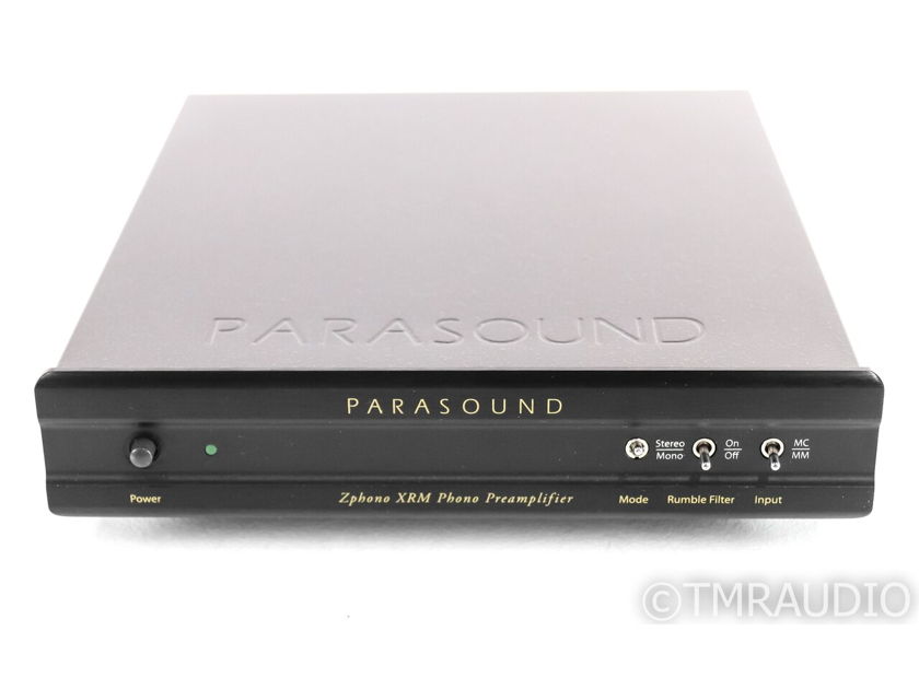 Parasound Zphono XRM MM / MC Phono Preamplifier; Black (33059)