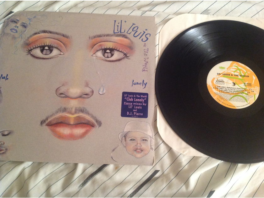 Lil Louis & The World  Club Lonely Epic Records 12 Inch EP