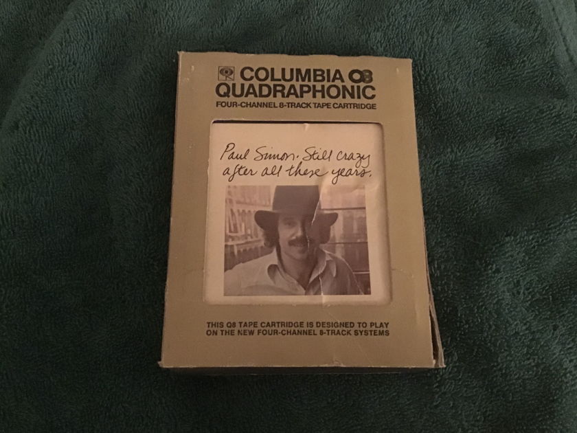 Paul Simon  Still Crazy After All These Years Quadraphonic 8 Track
