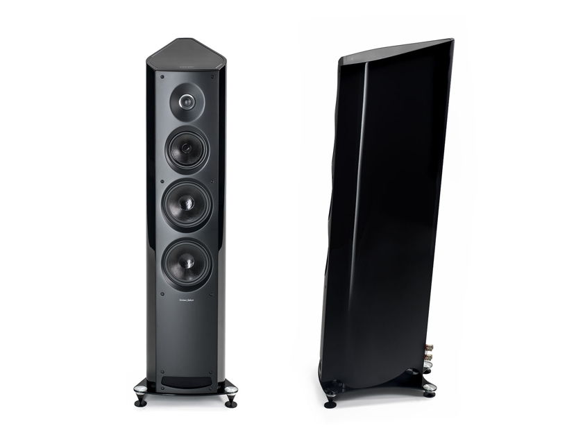 Sonus Faber Venere 3.0 Brand new sealed Pair Paino Black speakers made in Italy