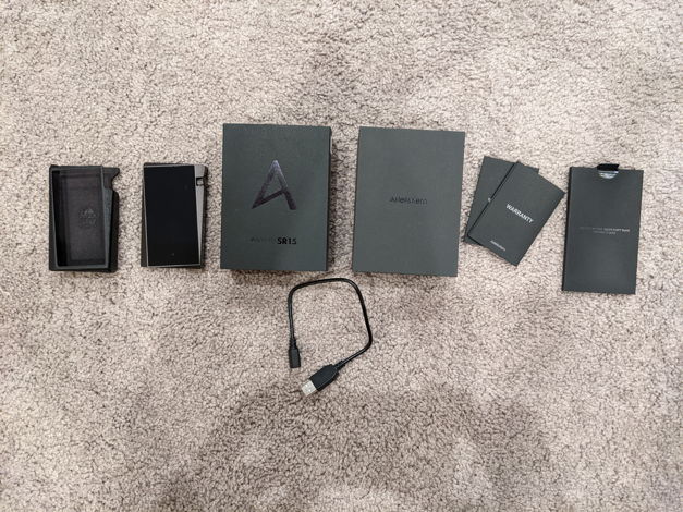 Astell & Kern SR15 A&Norma With Cases and 256GB SD Card