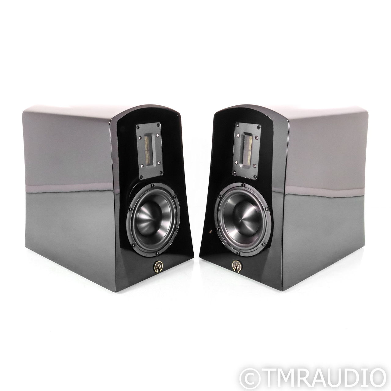 Alta Audio Alyssa Bookshelf Speakers; Black Pair  (69390)