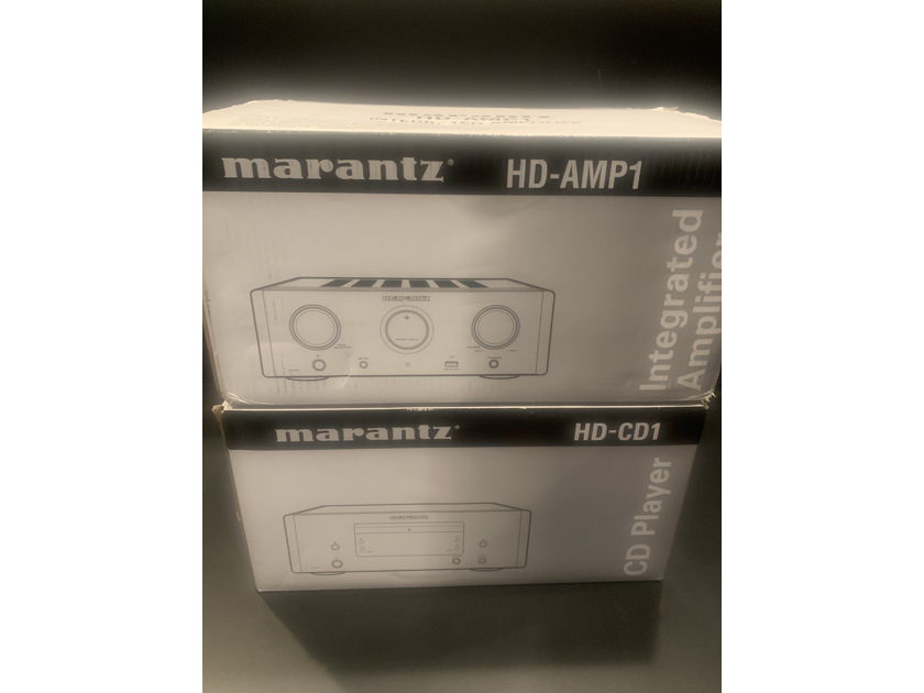 Brand New Sealed Boxes - Marantz HD-Amp1 & HD-CD1 System Bundle.