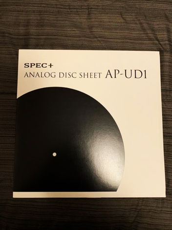 Spec+ Analog Disc Sheet AP-UD1