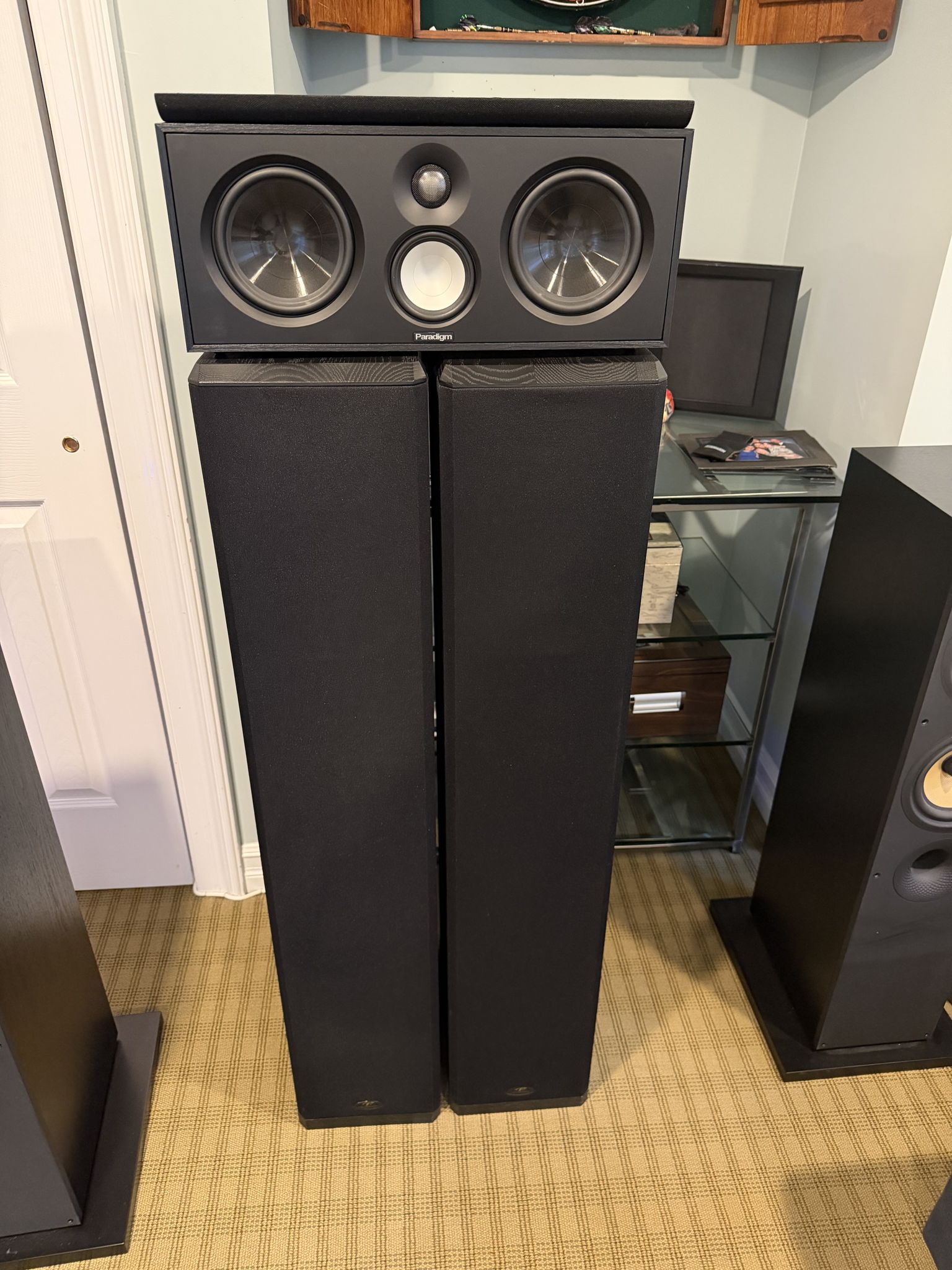 Paradigm center channel speaker also available