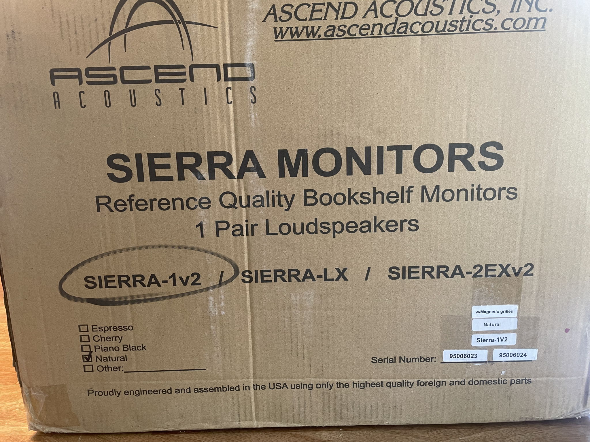 Ascend Acoustics Sierra-1 V2 3