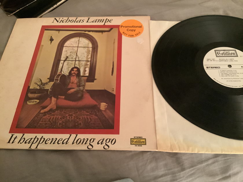 Nicholas Lampe White Label Promo Cotillion Records  It Happened Long Ago