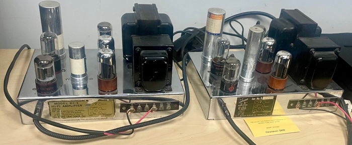 The Radio Craftsman RC-2 Mono Tube Amp [PAIR]