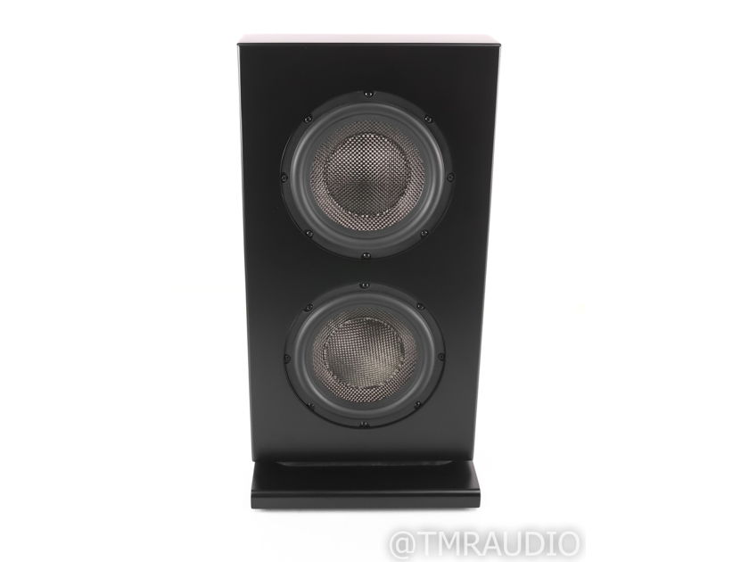 Totem Tribe On-Wall Passive Subwoofer; External Amplifier; Black (28913)