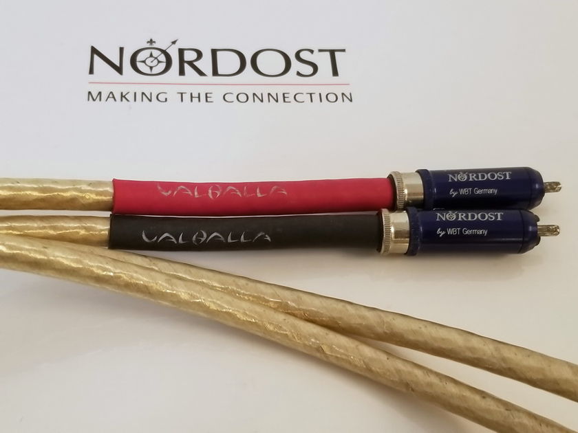 ☆☆☆ Nordost Valhalla 1 interconnect 1.5M RCA with box