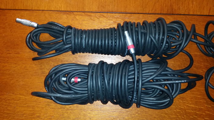 Krell CAST 50 ft interconnects, perfect for rear channels
