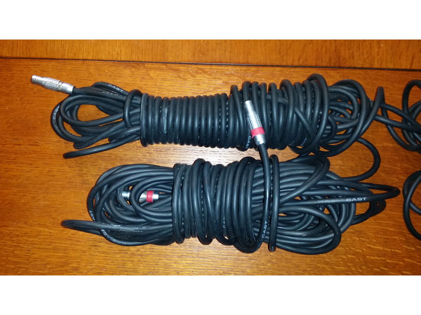 Krell CAST 50 ft interconnects, perfect for rear channels