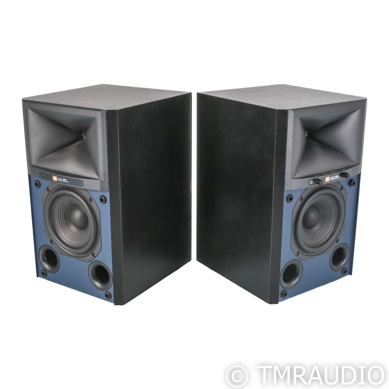 JBL 4305P Powered Bookshelf Speakers; Black Pair (70577) 4