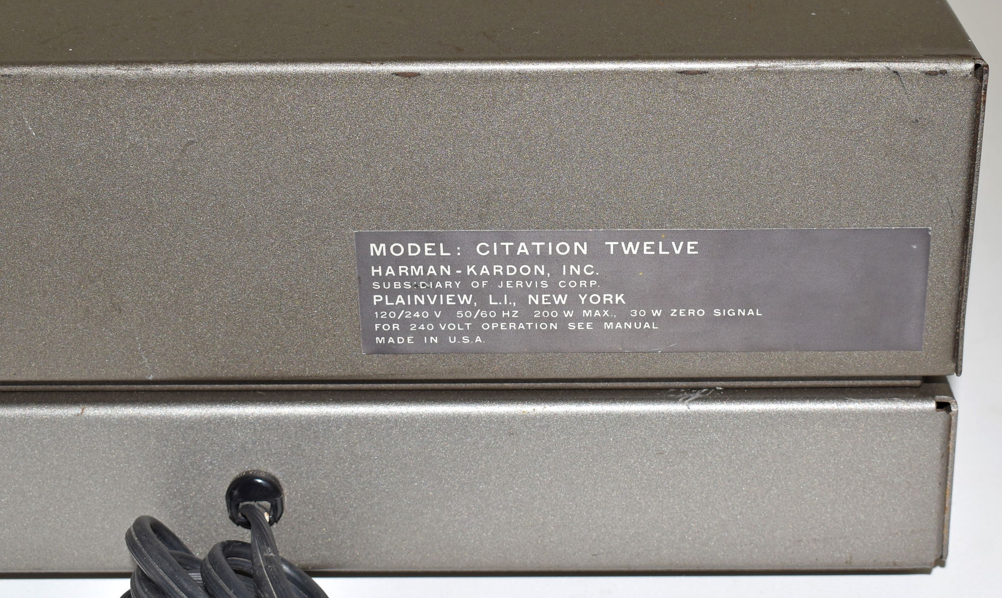 Harman Kardon CITATION TWELVE 12 60wpc @ 8-Ohms Stereo ... 12