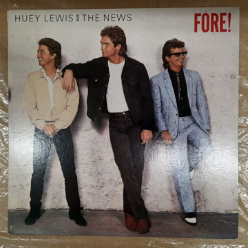 Huey Lewis And The News – Fore! NM REISSUE VINYL LP Chr...