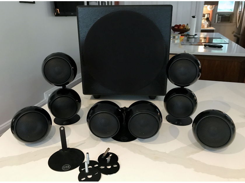 ORB Mod 2 5.1 Home Theater Surround system with Uber Ten 300w Subwoofer