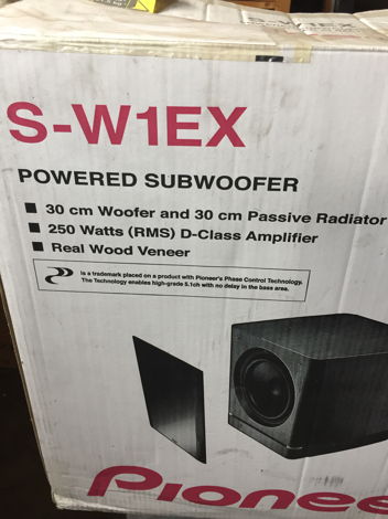 Pioneer Elite S-W1ex Used 12 Inch Powered Sub-woofer