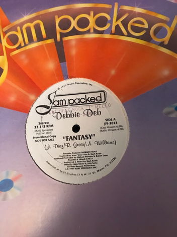 Debbie Deb Fantasy Vinyl Record 80s  Debbie Deb Fantasy...