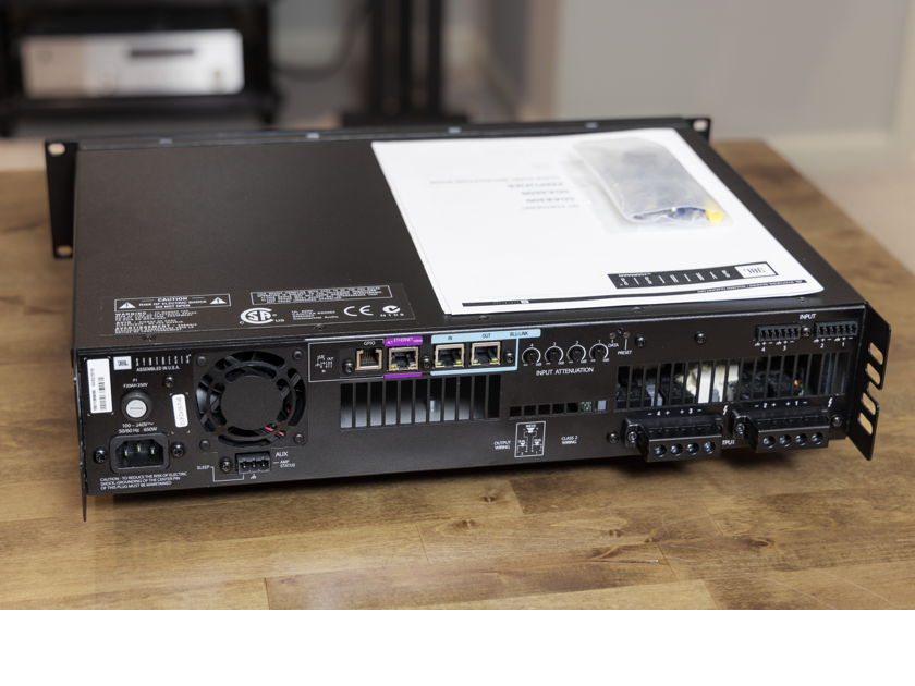 JBL Synthesis SDA-4600 4-channel 600W Amplifier Dealer Demo