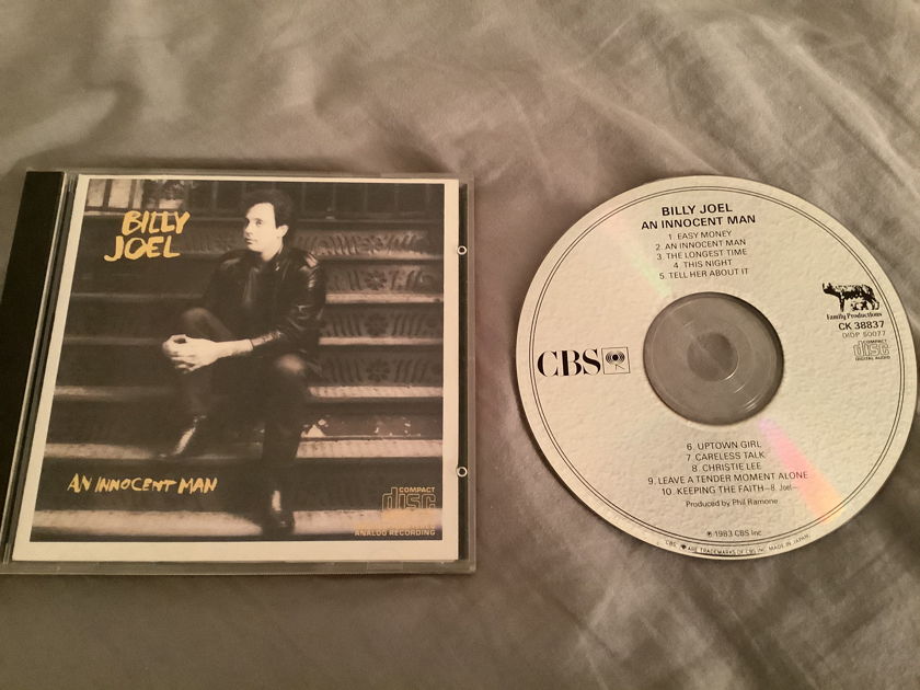 Billy Joel Not Remastered Columbia Records CK 38837 Japan  An Innocent Man