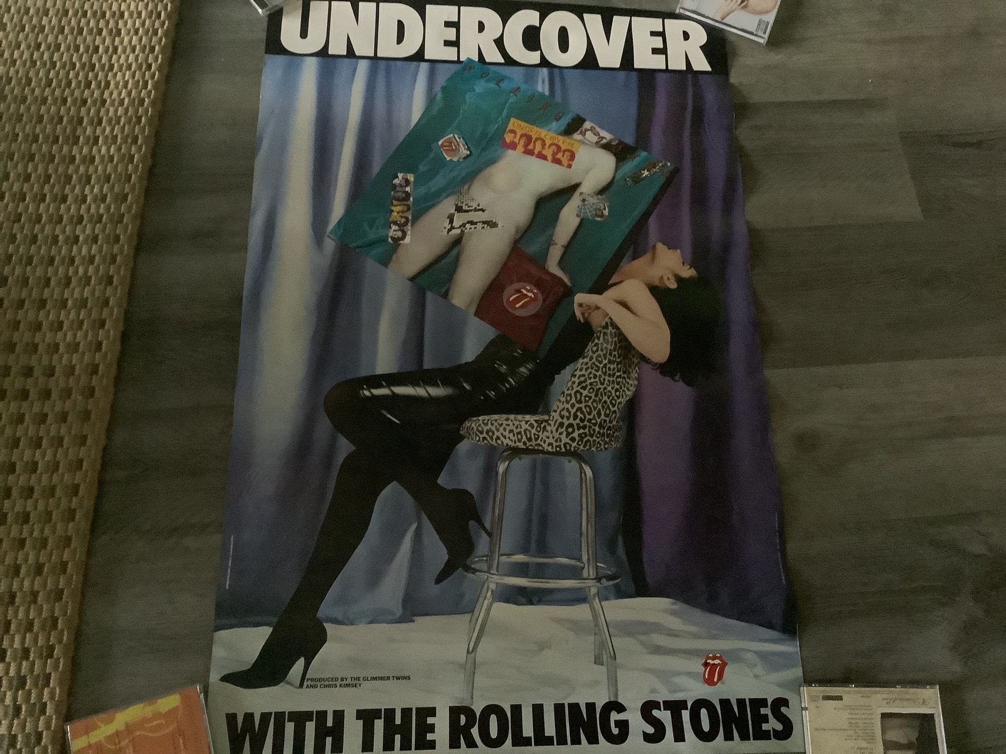 The Rolling Stones  Undercover Promo Poster 23 X 36