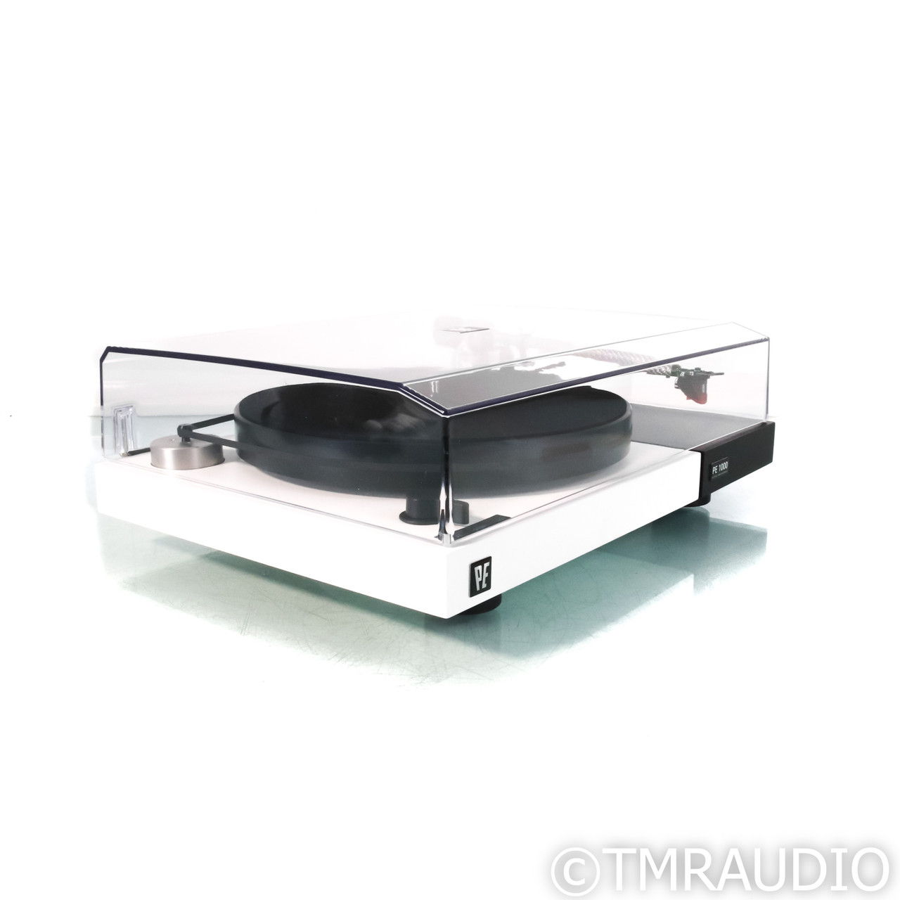 Perpetuum Ebner  PE1000 Belt-Drive Turntable; White  (7... 2