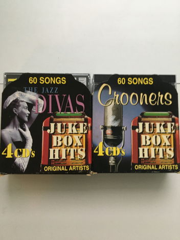60 songs 2 cd box sets jukebox hits Jazz divas and Croo...