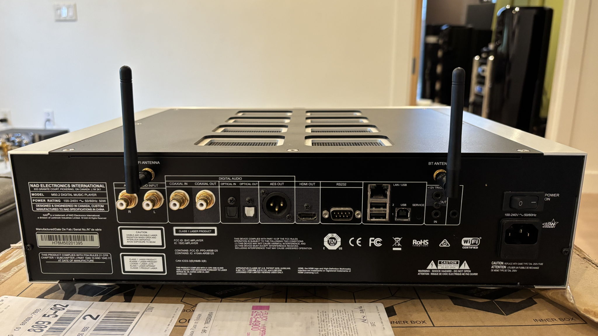 NAD Master Series M50.2 Digital Network Streamer, serve... 8