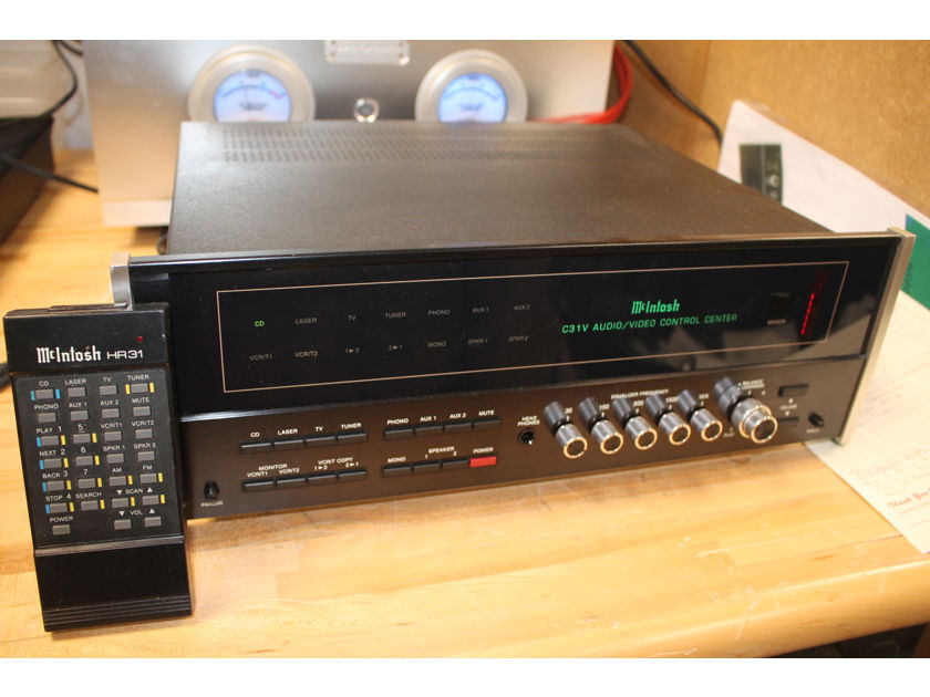 McIntosh C31V Audio Video Control Center Preamp - Excellent - Just Serviced