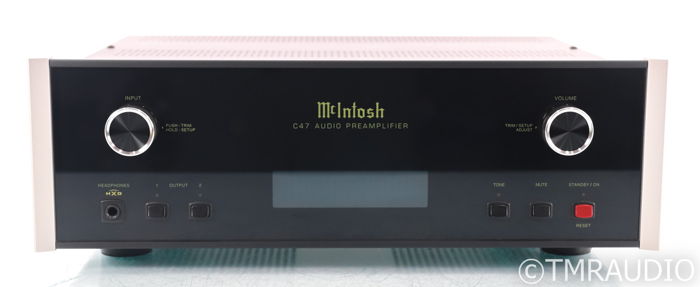 McIntosh C47 Stereo Preamplifier; C-47; Remote; MM / MC...
