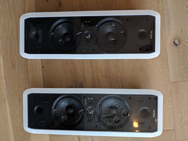Focal Sib XL IW In-Wall Speaker Pair, White Finish